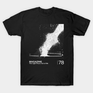 The Light Pours Out Of Me / Minimalist Graphic Artwork Design T-Shirt